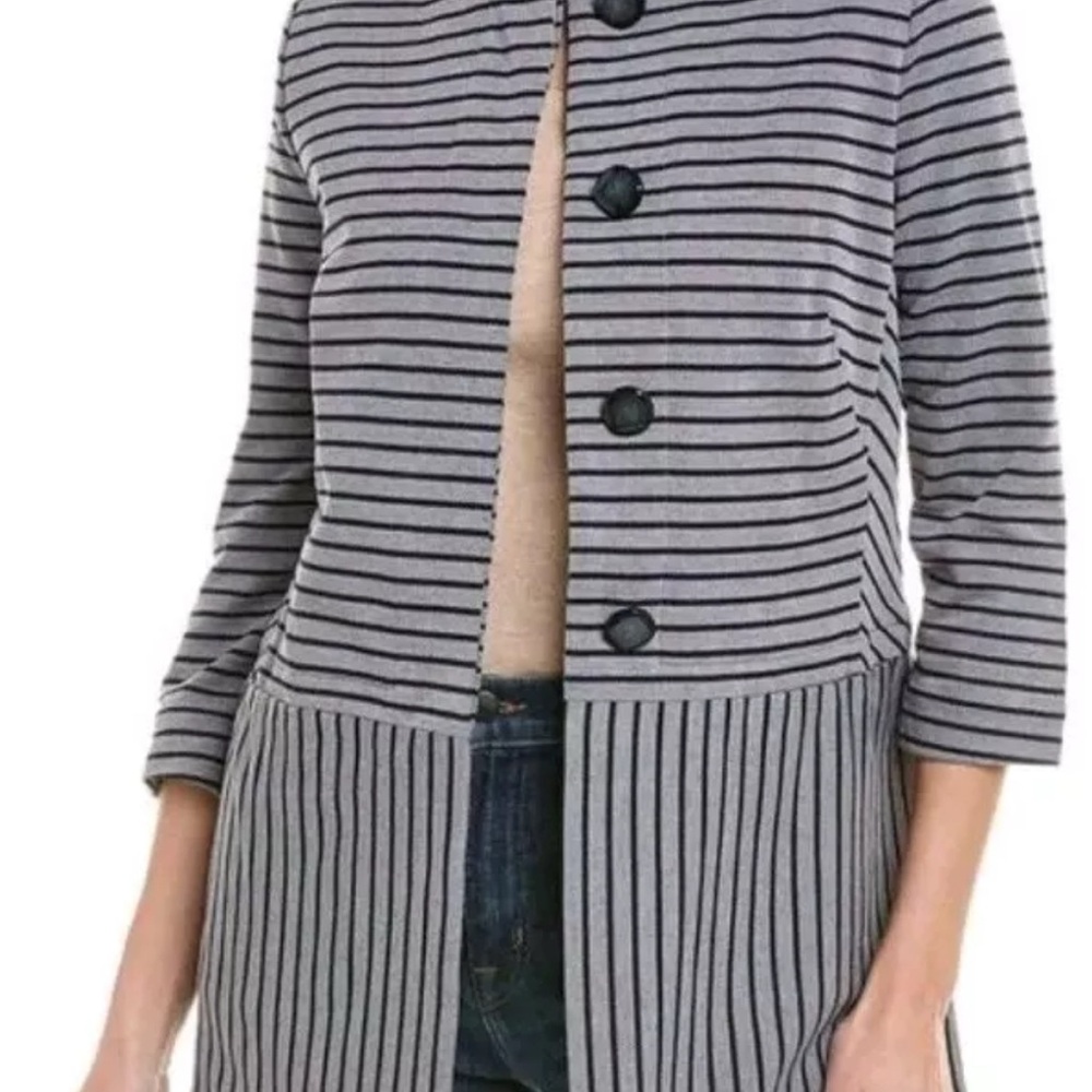 BNWOT - Cabi Striped Car Coat